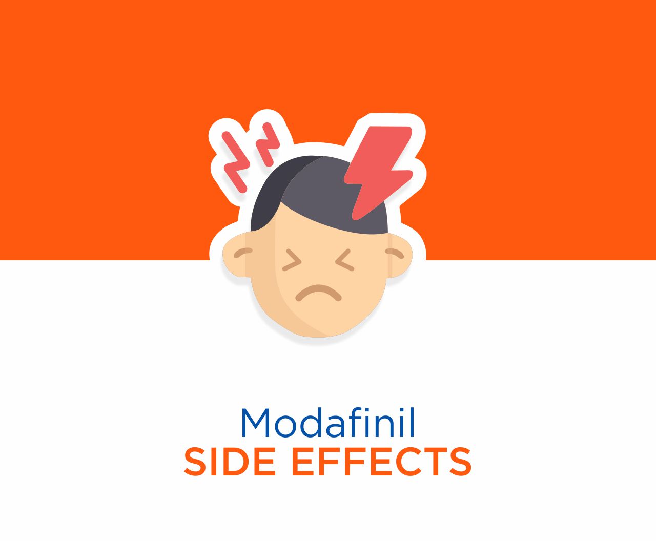 In what ways does Modafinil cause side effects?